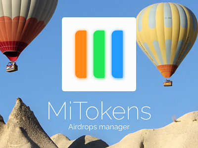 MiTokens App Logo airdrops application logo manager mitokens