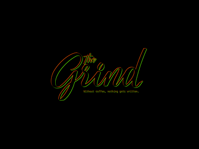 The Grind Black - #ThirtyLogos 2 2 black coffee shop logo the grind thirtylogos