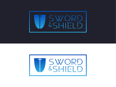 Sword & Shield - #Thirtylogos 12 and challenge design icon illustration logo shield sword thirtylogos typography vector