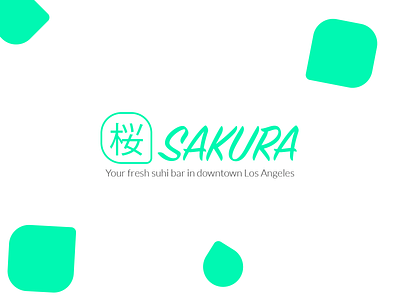 Sakura - #Thirtylogos 18 18 challenge illustration logo sakura thirtylogos typography