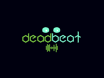 Deadbeat - #ThirtyLogos 23 23 challenge deadbeat icon logo thirtylogos typography vector