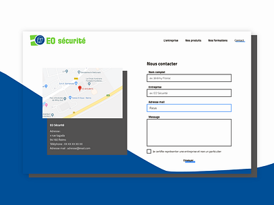 Contact form - EO Securite