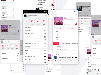 Apple Music issue fixing - redesign apple favourites fixing issue music music player notification play next streaming app