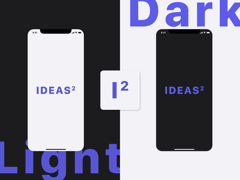 Squared ideas - Launch Screen and app icon concept guidelines apple dark mode swiftui ideas launch screen