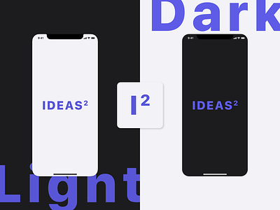 Squared ideas - Launch Screen and app icon concept