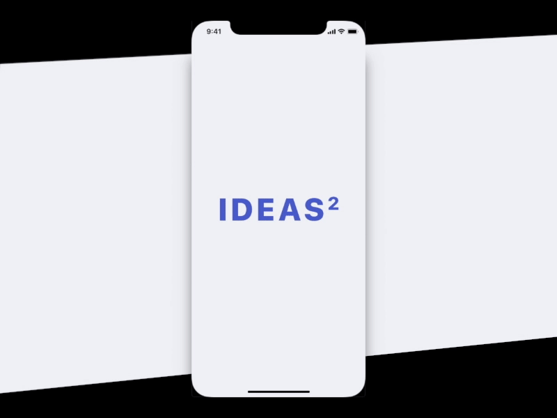 Squared Ideas App prototype adobexd animated app ideas ios prototype ui