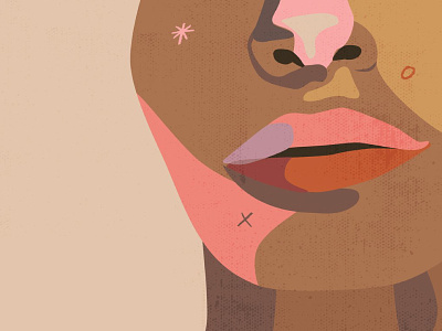 Spot Illustration for an Article on Skincare