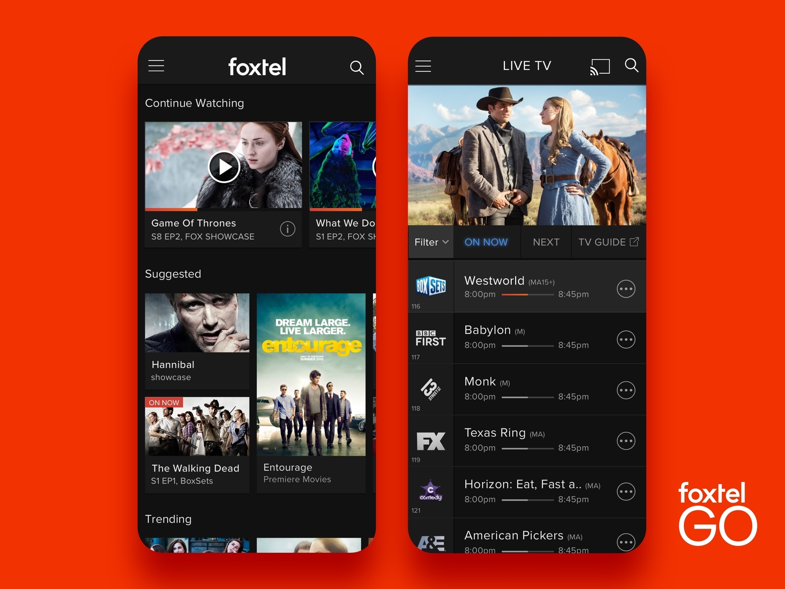 Foxtel app 2024