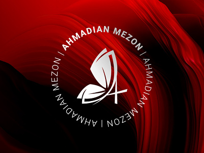 Ahmadian Mezon Logo branding design graphic design identity logo photoshop vector