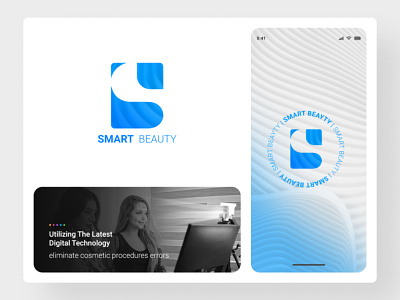 Smart Beauty Logo Design beauty branding cosmetic design graphic design identity illustration logo photoshop