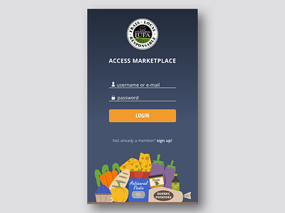Sign up (Mobile) 001 daily ui daily ui 001 dailyui dailyui001 health new member sign up signup ui