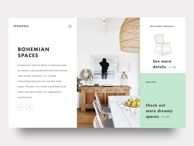 Bohemian Spaces By Florence Chevalier On Dribbble