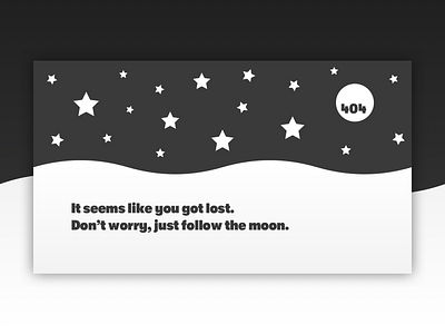 Daily UI #008 - 404 Page