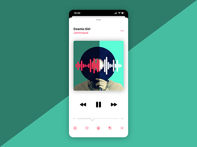 Daily UI #009 - Music Player