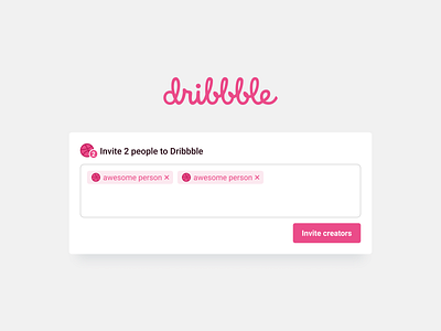 2 Dribbble invites