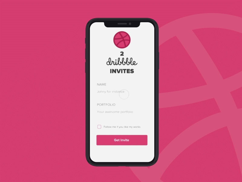 Dribbble Invites