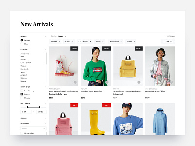 Fashion E-Commerce Marketplace by UGEM on Dribbble