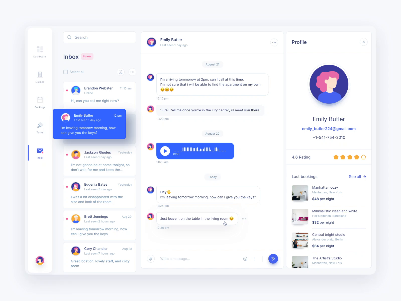 Inbox Light & Dark by UGEM on Dribbble