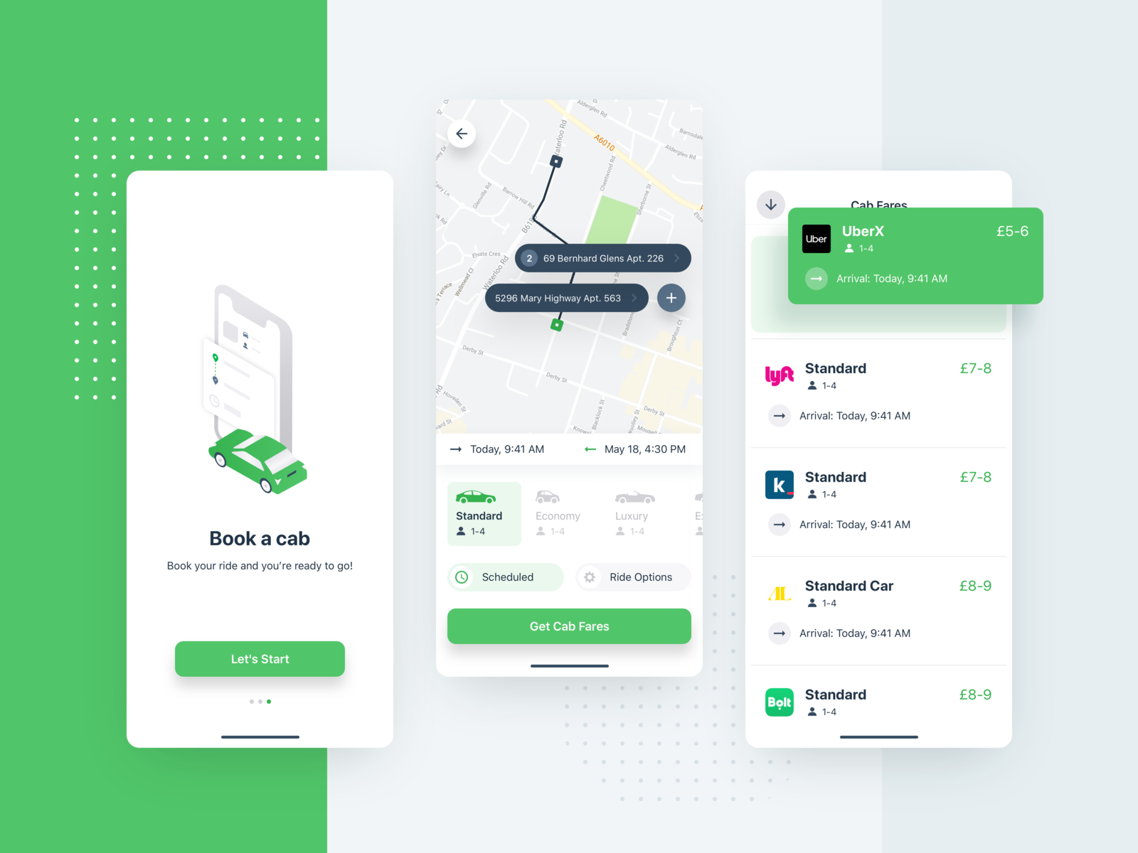 Uber App designs, themes, templates and downloadable graphic 