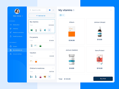 Pharmacy service clean dashboard design ecommerce healthcare interaction medecine meds minimal pharmacy product design ugem ui ux web
