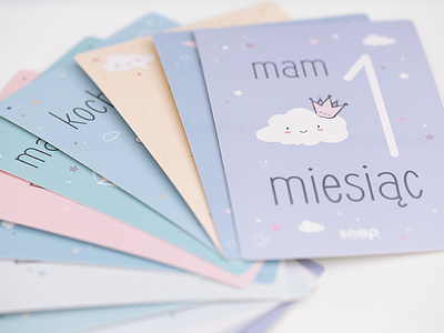 Snap The Moment: Photo Cards baby baby product children cute kids minimal mom pastel photo card photography