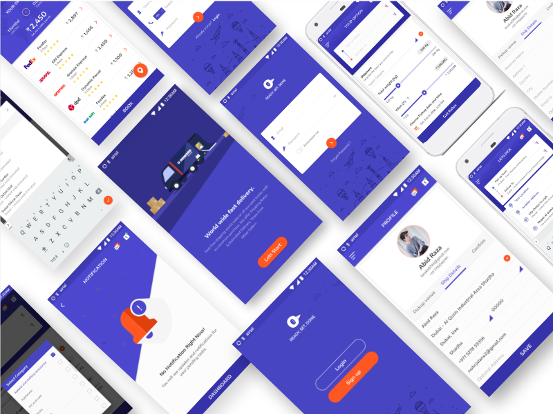 Onemore App by Abid Raza on Dribbble