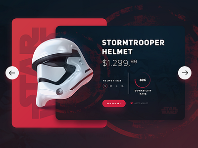 Star Wars / Stromtrooper Helmet UI
