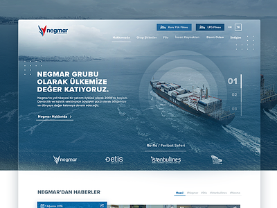 Shipping Investment Inc. / Web Design