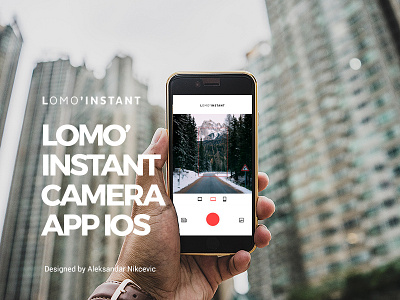 Lomo'Instant Camera App IOS - Capture your great moment