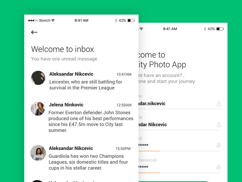 Infinity Photo iOS App by Srdjan Colak on Dribbble