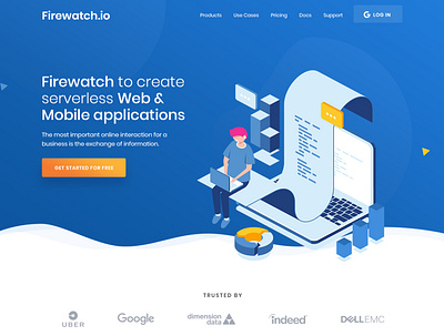 Firewatch 1 design illustration typography ui web web application design
