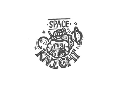 Space Knight (sketching) brand design branding identity inspiration lettermark logo logo design minimal simple typography