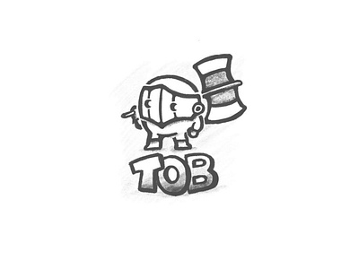 TOB The Axeman | sketching by @anhdodes animation app brand branding design flat icon illustration inspiration lettermark logo logo design minimal simple typography ui ux vector web website