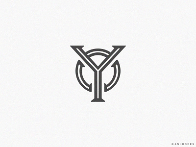 The Y & O Monogram Logo Mark Design