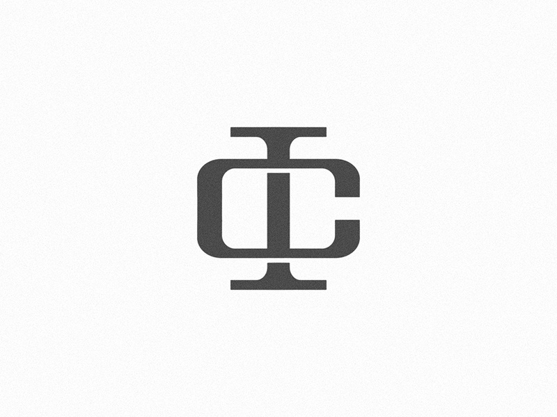 I C monogram by Anh Do - Logo Designer on Dribbble