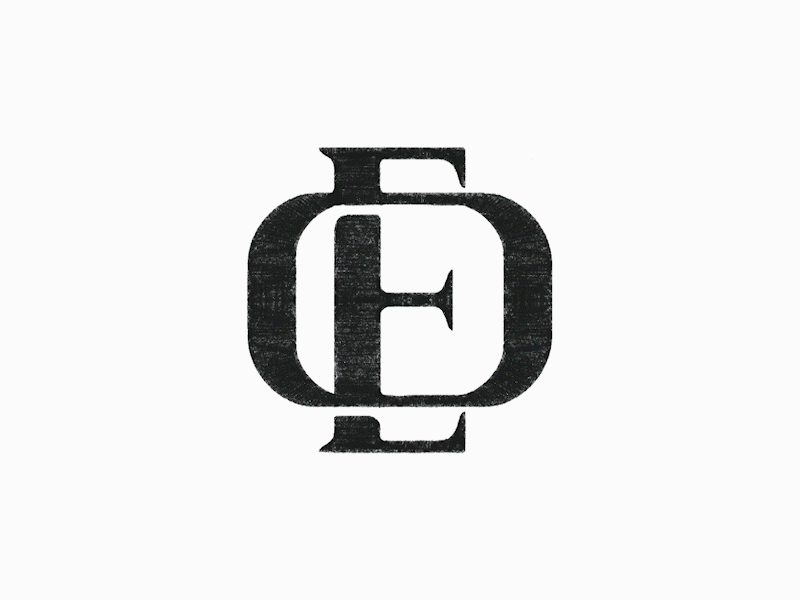 E O monogram (process) 3d animation branding design graphic design illustration logo logo design logo designer logodesign minimalist logo minimalist logo design motion graphics ui