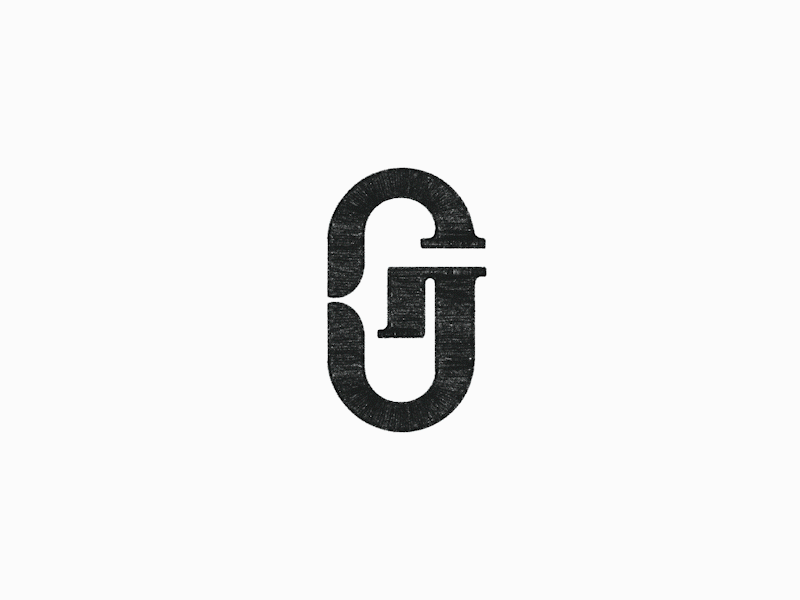 G J monogram logomark sketching 3d animation branding design graphic design illustration logo logo design logo designer logodesign minimalist logo minimalist logo design motion graphics ui