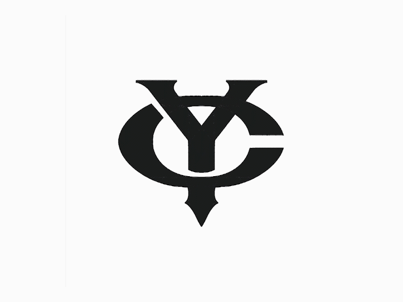 Y & C monogram logomark Created by @anhdodes 3d animation branding design graphic design illustration letter c logo letter y logo logo logo design logo designer logodesign minimalist logo minimalist logo design monogram monogram logo motion graphics ui y c logo