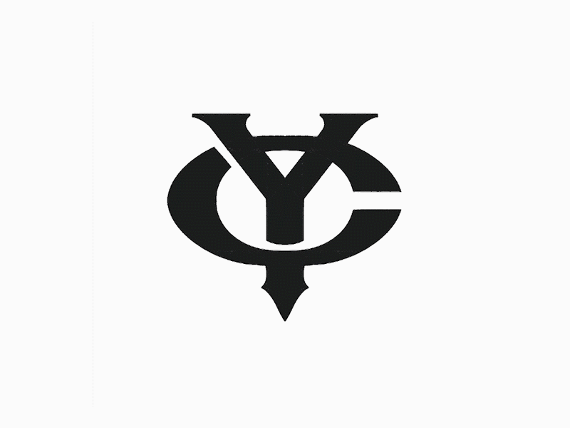 Y & C monogram logomark Created by @anhdodes