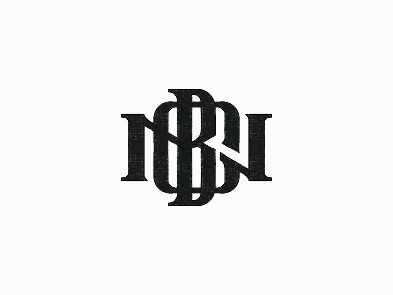 N B G monogram - Credit: @anhdodes 3d animation branding design graphic design illustration logo logo design logo designer logodesign minimalist logo minimalist logo design monogram logo monogram logo design motion graphics typographic logo typography ui