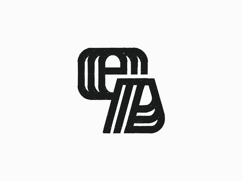 e A monogram logomark sketching - Credit: @anhdodes 3d animation branding design graphic design illustration lettermark logo logo design logo designer logodesign minimalist logo minimalist logo design monogram logo motion graphics typography typography logo ui