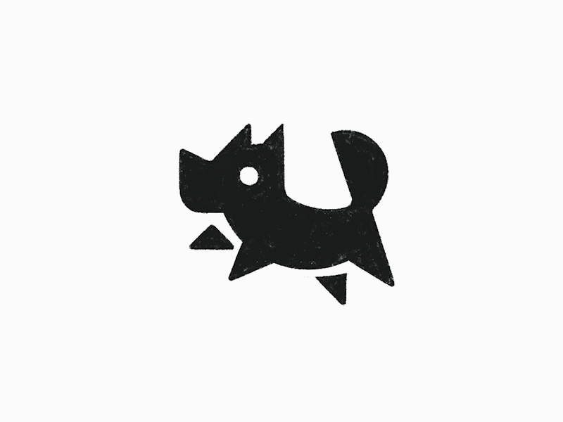 Little wolf - credit: @anhdodes 3d animal logo animation branding design dog logo graphic design illustration logo logo design logo designer logodesign minimalist logo minimalist logo design motion graphics puppy logo ui wolf logo