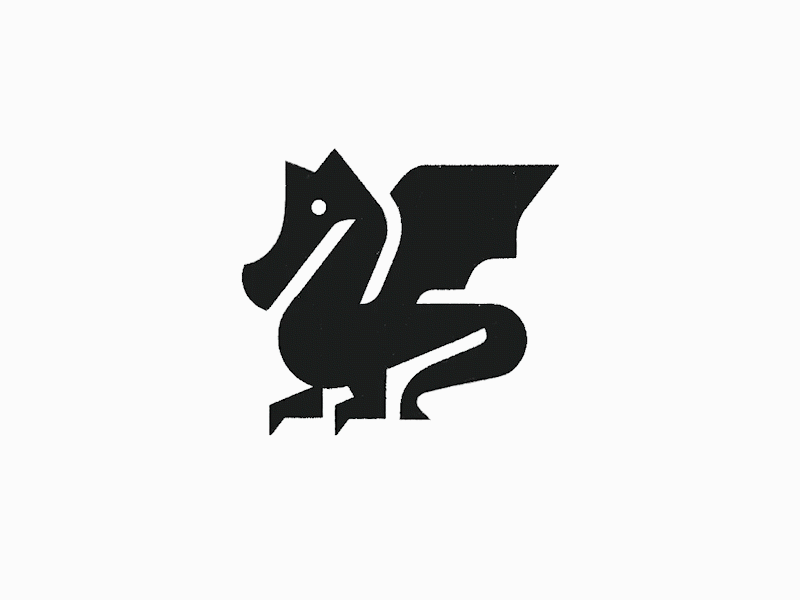 Dragon logo - credit: @anhdodes 3d animation branding design dragon design dragon drawing dragon icon dragon logo graphic design illustration logo logo design logo designer logodesign minimalist logo minimalist logo design motion graphics ui