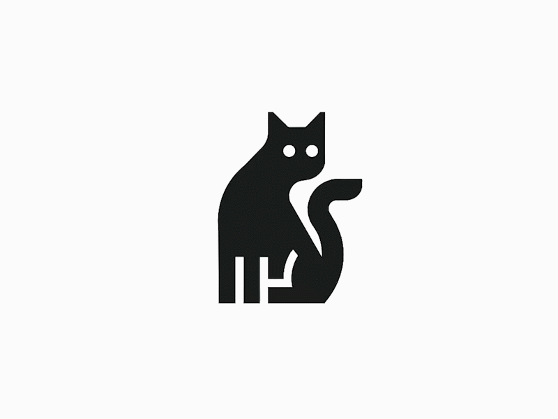 The Black Cat logo - credit: @anhdodes by Anh Do - Logo Designer on ...