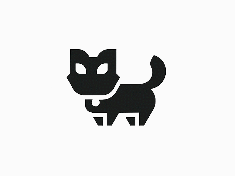 Another black cat logo - credit: @anhdodes 3d animal logo animal logo design animation branding cat logo cat logo design design graphic design illustration logo logo design logo designer logodesign minimalist logo minimalist logo design motion graphics ui