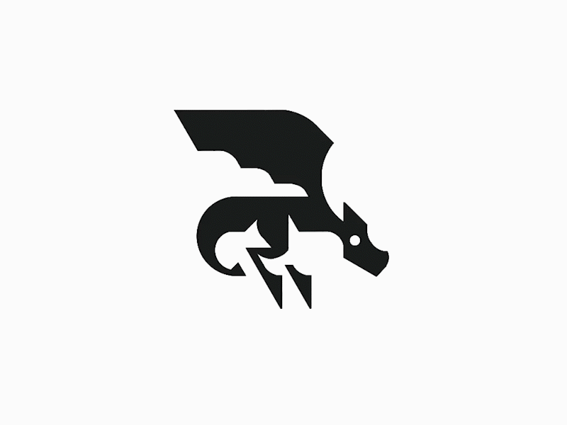 Wyvern logo - credit: @anhdodes 3d animal icon animal logo animal logo design animation branding design dragon logo dragon logo design graphic design illustration logo logo design logo designer logodesign minimalist logo minimalist logo design motion graphics ui wyvern logo