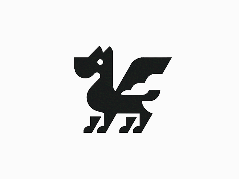 Flying Dog logo by @anhdodes 3d animal icon design animal logo design animation branding design dog icon design dog logo design graphic design illustration logo logo design logo designer logodesign minimalist logo minimalist logo design motion graphics pet logo design ui
