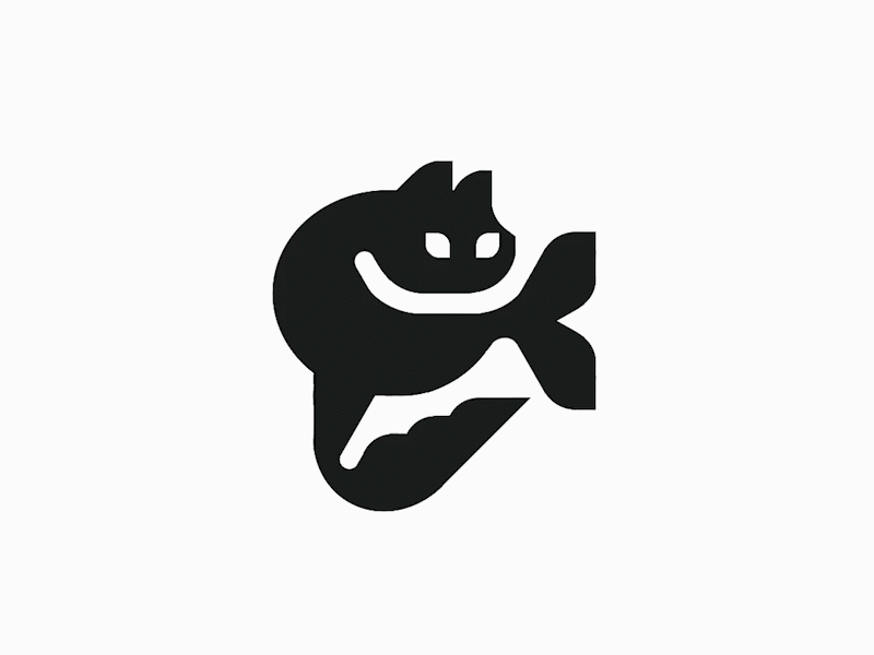 Cat fish or catfish? logo by @anhdodes by Anh Do - Logo Designer on Dribbble