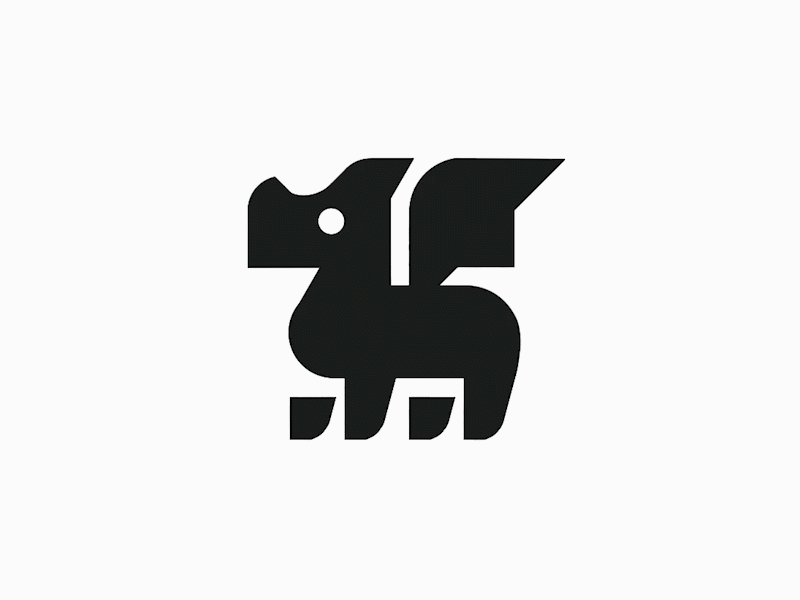 Little Dragon Logo by @anhdodes 3d animal icon design animal logo design animation branding design dragon icon design dragon logo design graphic design illustration logo logo design logo designer logodesign minimalist logo minimalist logo design motion graphics ui