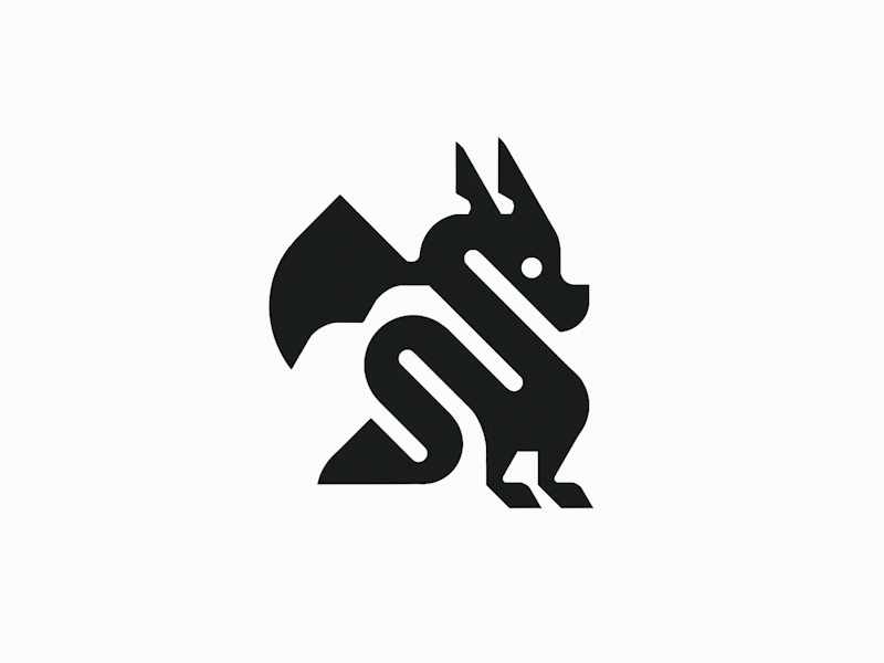 Dragon logo design by @anhdodes